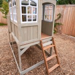 Casuta de joaca suspendata  HighLine  Retreat PlayHouse - Complex cu tobogan Centru multifuntional din lemn Kidkraft